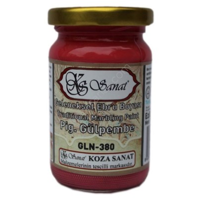 Koza Geleneksel Ebru Boyası 105cc. Pigment Gülpembe