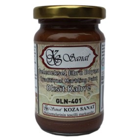 Koza Geleneksel Ebru Boyası 105cc. Oksit Açık Kahve