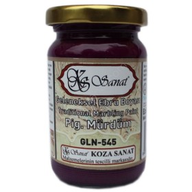 Koza Geleneksel Ebru Boyası 105cc. Pigment Mürdüm