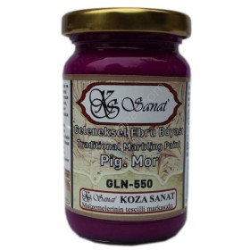 Koza Geleneksel Ebru Boyası 105cc. Pigment Mor
