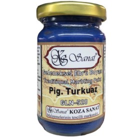Koza Geleneksel Ebru Boyası 105cc. Pigment Turkuaz