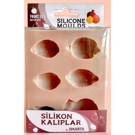 Smarta Silikon Kalıp 10x13cm - Meyve Seti