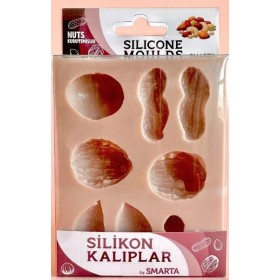 Smarta Silikon Kalıp 10x13cm - Kuruyemişler SK1013069
