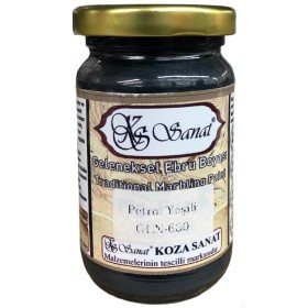 Koza Geleneksel Ebru Boyası 105cc. Petrol Yeşili