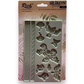 Rich Art&Craft Silikon Kalıp 18,5x11,5cm - 17851