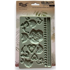 Rich Art&Craft Silikon Kalıp 18,5x11,5cm - 17858