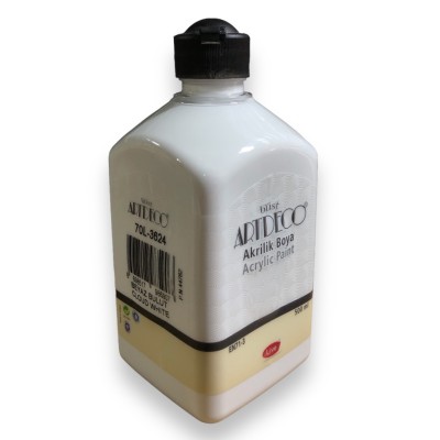 Artdeco 500ml 3624 BEYAZ BULUT Akrilik Boya