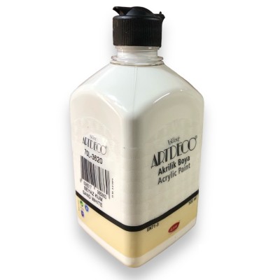 Artdeco 500ml 3620 BEYAZ KUM Akrilik Boya
