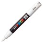 Uni Posca PC-1M Boyama Markörü 0.7 mm BEYAZ