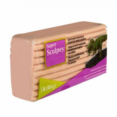 Super Sculpey Fırınlanabilir Model Hamuru Bej 454gr.