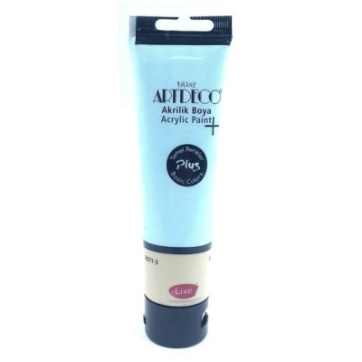 Artdeco Plus Akrilik Boya 100ml Tüp 440 Toz Mavi
