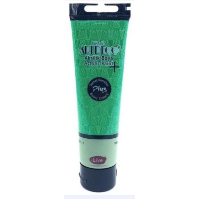 Artdeco Plus Akrilik Boya 100ml Tüp 460 Açık Yeşil