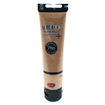 Artdeco Plus Akrilik Boya 100ml Tüp 482 Altın Kahve