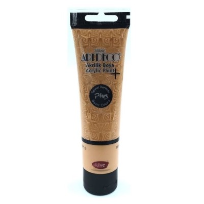 Artdeco Plus Akrilik Boya 100ml Tüp 484 Okre Kahve