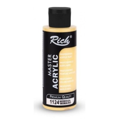 Rich Master Akrilik Boya 1124 MİMOZA 120cc