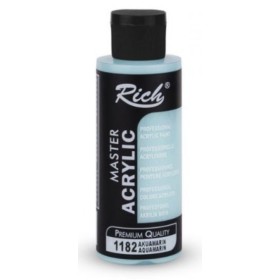 Rich Master Akrilik Boya 1182 AKUAMARİN 120cc Rich Master Akrilik Boya 1182 AKUAMARİN 120cc