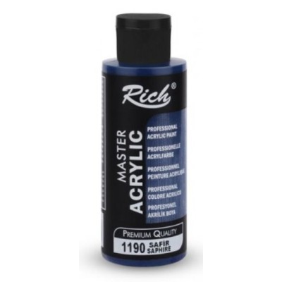 Rich Master Akrilik Boya 1190 SAFİR 120cc