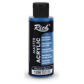 Rich Master Akrilik Boya 1200 PETROL MAVİ 120cc Rich Master Akrilik Boya 1200 PETROL MAVİ 120cc