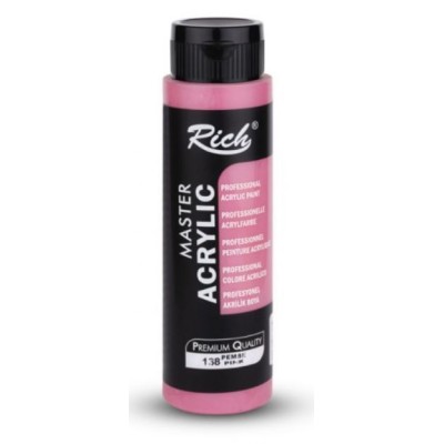 Rich 138 PEMBE Akrilik Boya 500cc