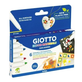 Giotto Decor Marker Kalem Seti 6lı Giotto Decor Marker Kalem Seti 6lı