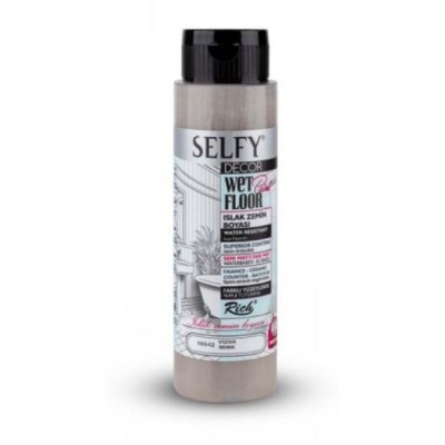 Rich Selfy Decor ISLAK ZEMiN Boyası 500cc VİZON