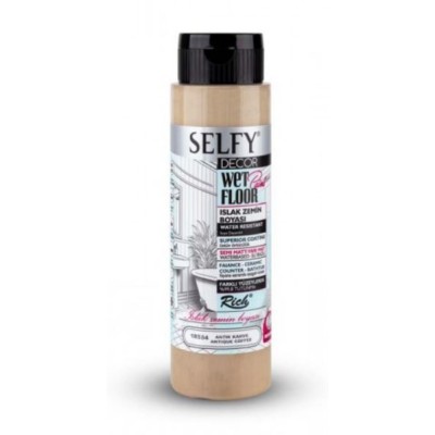 Rich Selfy Decor ISLAK ZEMiN Boyası 500cc ANTİK KAHVE