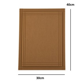 Çizgili Boyutlu Pano 30x40cm Ahşap Obje Çizgili Boyutlu Pano 30x40cm Ahşap Obje