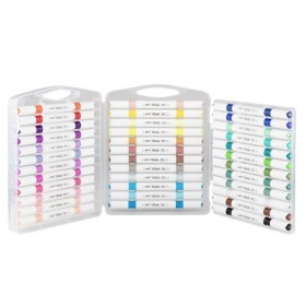 Rich Art-X Akrilik Duo Marker Çift Uçlu Su Bazlı Boyama Kalemi 36'lı