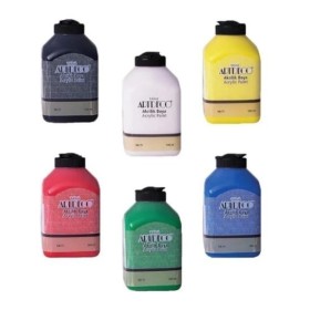 Artdeco Akrilik Boya 500ml - 6'lı SET ANA RENKLER Artdeco Akrilik Boya 500ml - 6'lı SET ANA RENKLER