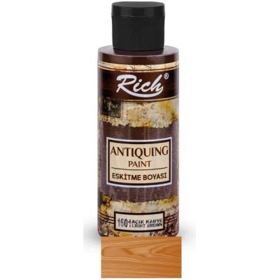 Rich Eskitme Boyası Antiquing 120cc AÇIK KAHVE