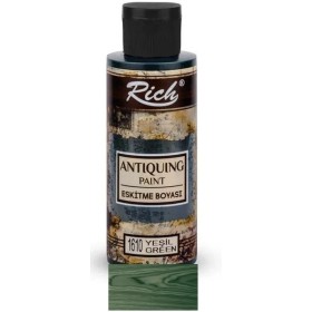 Rich Eskitme Boyası Antiquing 120cc YEŞİL Rich Eskitme Boyası Antiquing 120cc YEŞİL