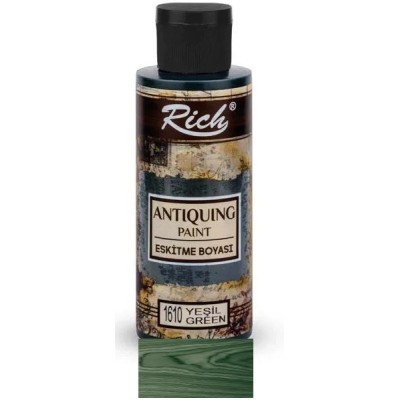 Rich Eskitme Boyası Antiquing 120cc YEŞİL