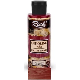 Rich Eskitme Boyası Antiquing 120cc BORDO Rich Eskitme Boyası Antiquing 120cc BORDO