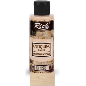 Rich Eskitme Boyası Antiquing 120cc LİNEN Rich Eskitme Boyası Antiquing 120cc LİNEN