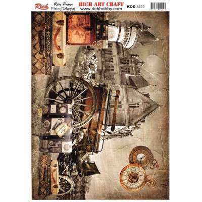 Rich Pirinç Dekopaj Kağıdı 8422