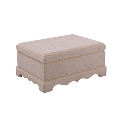 Ayaklı Dikdörtgen Orta Kutu 21x15x8,5cm KT-14