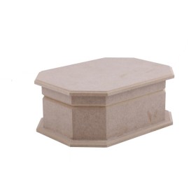 Köşeli Sekizgen Kutu Büyük 23x17x8,5cm KT-33 Köşeli Sekizgen Kutu Büyük 23x17x8,5cm KT-33