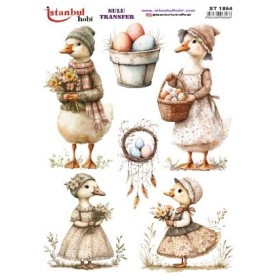 Sulu Transfer 24x34cm Model IST-1854