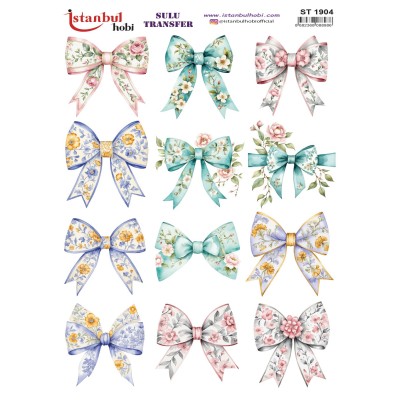 Sulu Transfer 24x34cm Model IST-1904