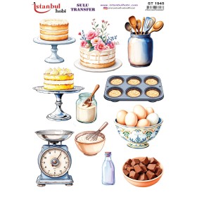 Sulu Transfer 24x34cm Model IST-1945