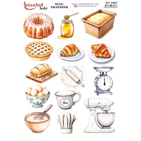 Sulu Transfer 24x34cm Model IST-1947