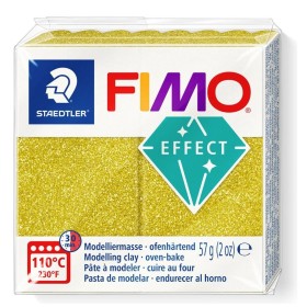 Staedtler Fimo Effect Polimer Kil 112 Simli (Glitter) ALTIN