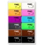 Staedtler Fimo Effect Polimer Kil NEON Renkler 12x25gr