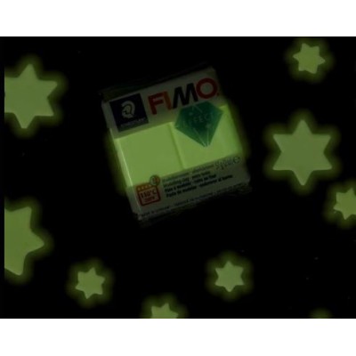 Staedtler Fimo Effect Polimer Kil 041 GLOW in The Dark (nightglow)