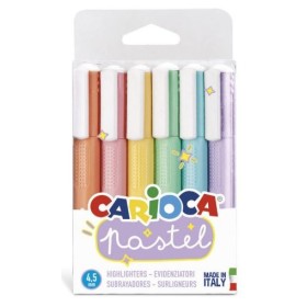 Carioca İşaretleme Markör 6'lı Kalem Pastel Renkler Carioca İşaretleme Markör 6'lı Kalem Pastel Renkler