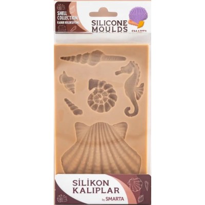 Smarta Silikon Kalıp 21x12cm - Kabuk Koleksiyonu