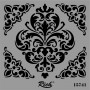 Rich Stencil Şablon 25x25cm 15741 Motif
