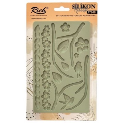 Rich Art&Craft Silikon Kalıp 18,5x11,5cm - 17853