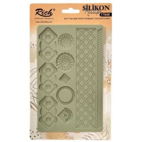 Rich Art&Craft Silikon Kalıp 18,5x11,5cm - 17854