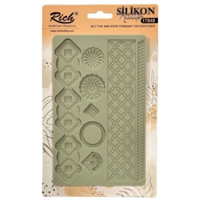 Rich Art&Craft Silikon Kalıp 18,5x11,5cm - 17854